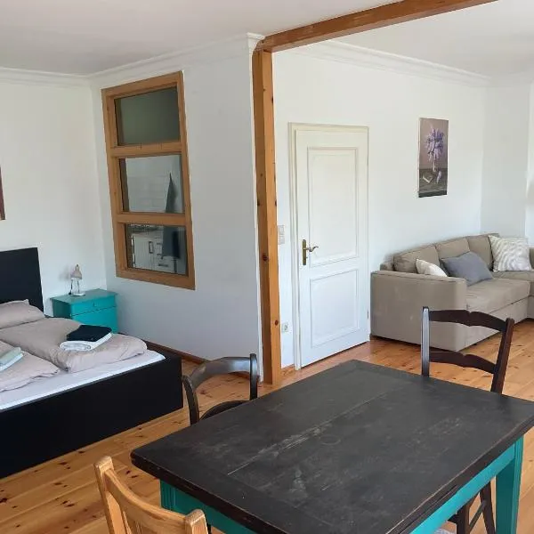 Ferienwohnung "Storchennest"，位于施瓦瑙的酒店