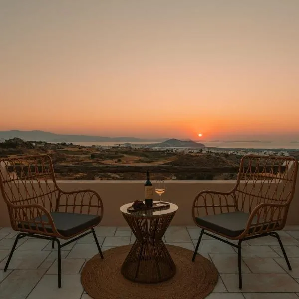 Naxos Tower，位于纳克索乔拉的酒店