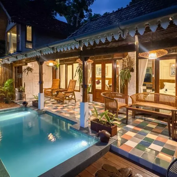 Villa Sare - House with panorama rice field view，位于日惹的酒店