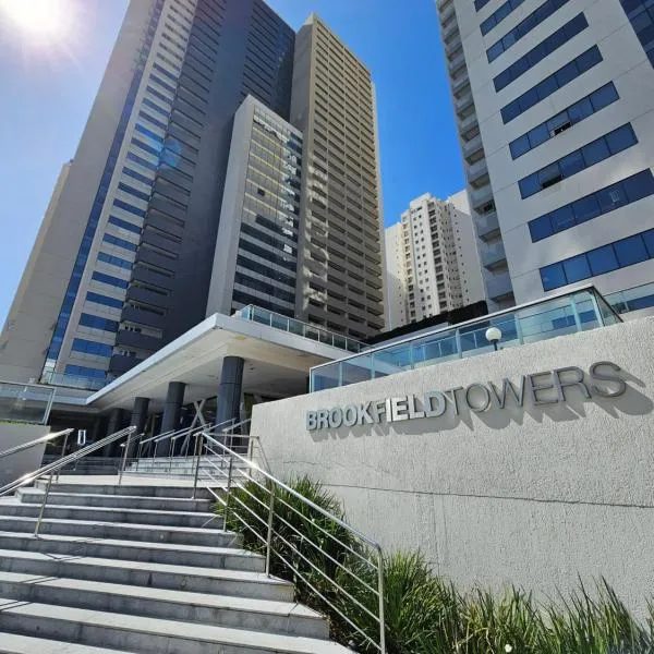 Brookfield Tower - Jardim Goiás By Rei dos Flats，位于戈亚尼亚的酒店