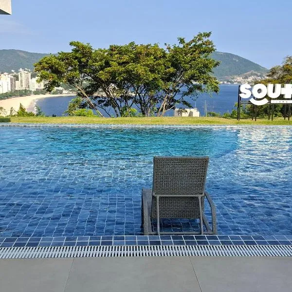 Gold Sunset com vista mar - Icaraí，位于尼泰罗伊的酒店