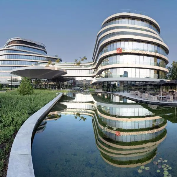 Hilton Garden Inn Brussels Airport，位于迭戈姆的酒店