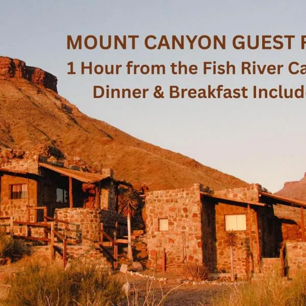 Mount Canyon Guest Farm，位于基特曼斯胡普的酒店