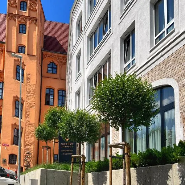 Kurkowa Apartments，位于什切青的酒店