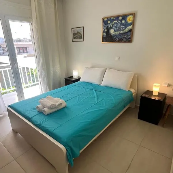 Cozy Apartment in central Kiato，位于基亚通的酒店