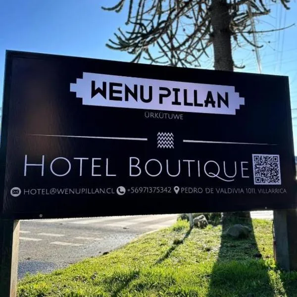 Hotel Boutique WenuPillan，位于比亚里卡的酒店