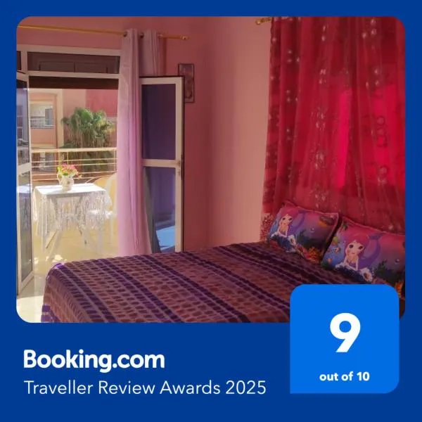 Appartements de Vacances Près de la Plage Perle Bleue Saidia，位于萨伊迪耶的酒店