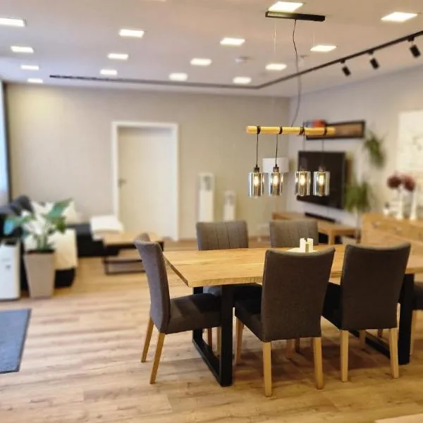 AUXBRG - 4 Zimmer, XL Terrasse, 65 Zoll TV, PS4，位于奥格斯堡的酒店