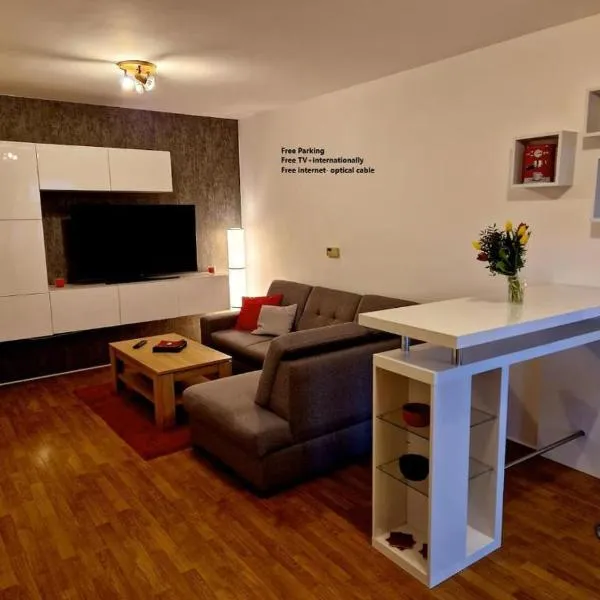 Slnečný byt v blízkosti historického centra Free Parking，位于特伦钦的酒店