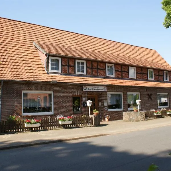 Landgasthaus Zum Naturschutzpark，位于Döhle的酒店