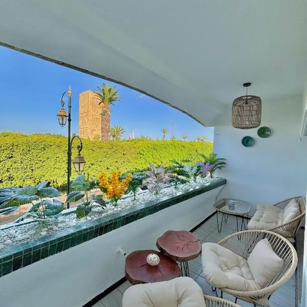 Cozy Stay with Hassan Tower View,位于拉巴特的酒店