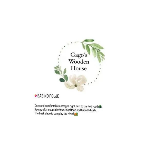 GAGO’S WOODEN HOUSE，位于普拉夫的酒店