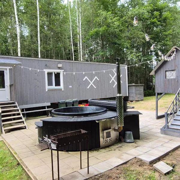 Toma pirts MEŽA，位于Tīnūži的酒店