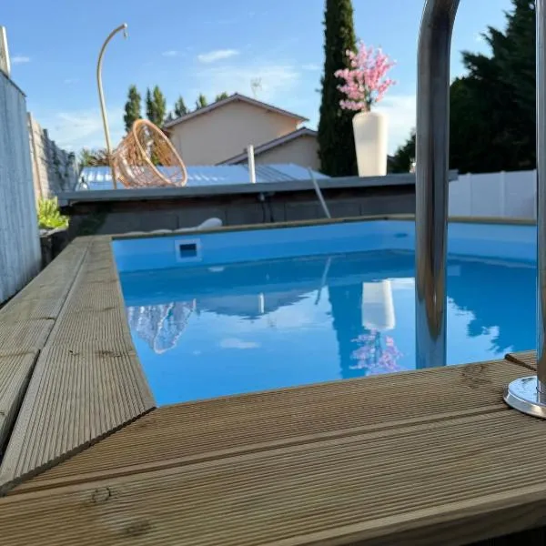 Maisonnette avec Jardin, Piscine, Netflix，位于维希的酒店