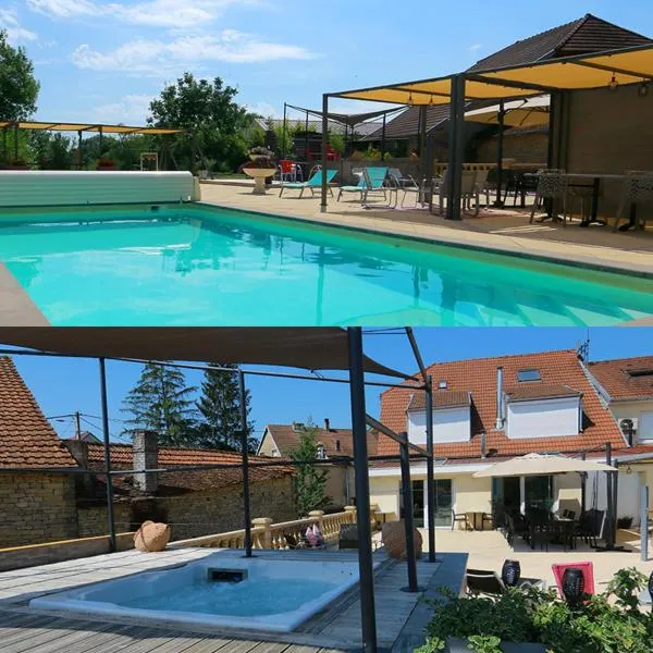 AU POINT DE VUE DE LA ROCHE，位于Morey的酒店