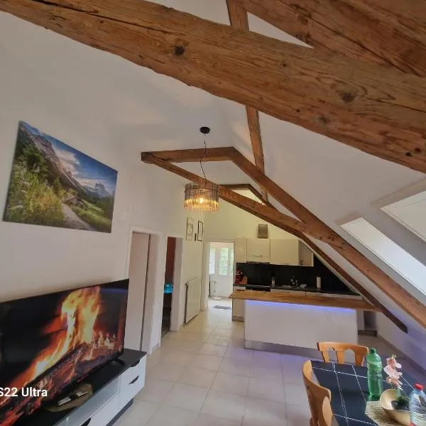 LOFT WINTERZEIT - NEAR INTERLAKEN SPIEZ THUN - Wandern und Skifahren，位于Wimmis的酒店