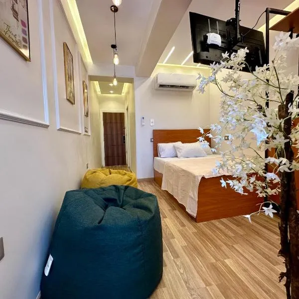 Luxurious studio at TenTon Zamalek T202,位于开罗的酒店