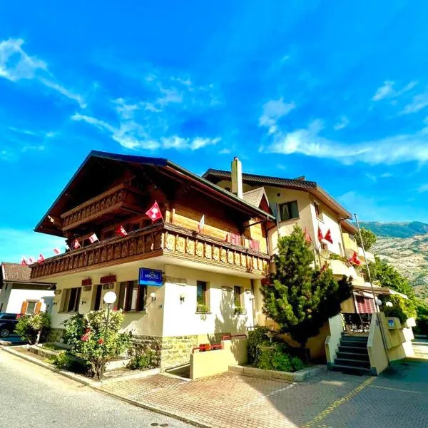 中央酒店，位于阿加恩的酒店