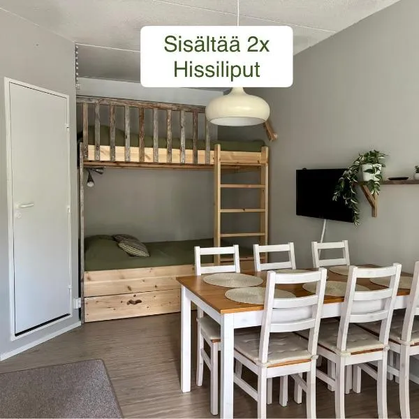 Ski-in Vuosselin Helmi C11 - 2x hissiliput，位于鲁卡的酒店