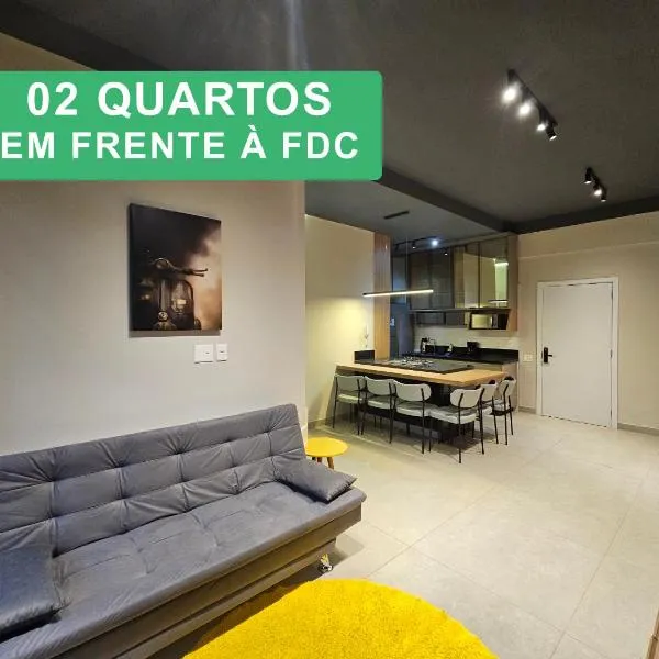 Lindo AP 2 quartos na Lagoa!，位于新利马的酒店