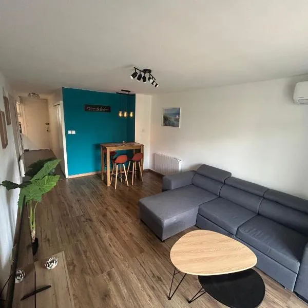 Résidence Le Soleil Canet Plage , 50m2 climatisé，位于鲁西隆地区卡内的酒店