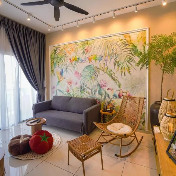 Horizon Ipoh 8Pax 3R2B - Tropical Bird's Retreat，位于怡保的酒店