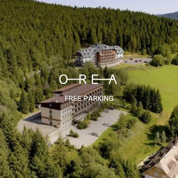 OREA Hotel Špičák Šumava，位于泽勒兹纳·鲁达的酒店