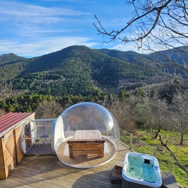 La Bulle d'Ardèche，位于La Chanal的酒店