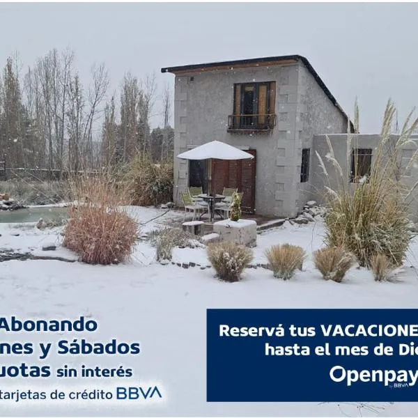 Hidden Twins Cabañitas de montaña Cacheuta -Tiny Houses，位于且乌塔的酒店