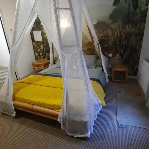 CHAMBRES DE L'ORATOIRE-climatisées, Impasse calme, lumineuse, centre ville, Pézenas，位于佩兹纳斯的酒店
