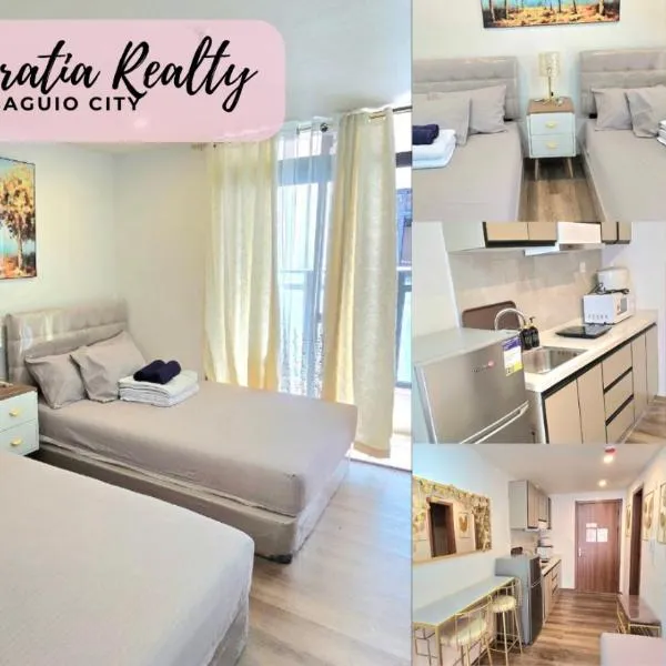 Megatower 7 Unit7f26A Baguio Condo Transient by Dei Gratia，位于碧瑶的酒店