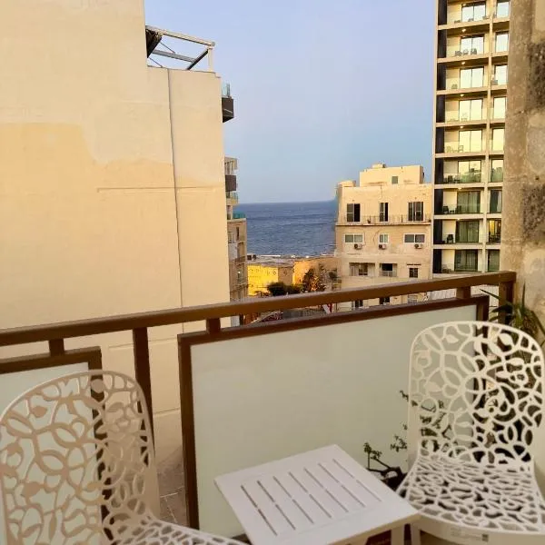 Seaview luxury flat 4 bedrooms，位于斯利马的酒店