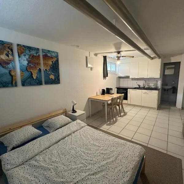 Studio-Wohnung 4，位于Möriken-Wildegg的酒店