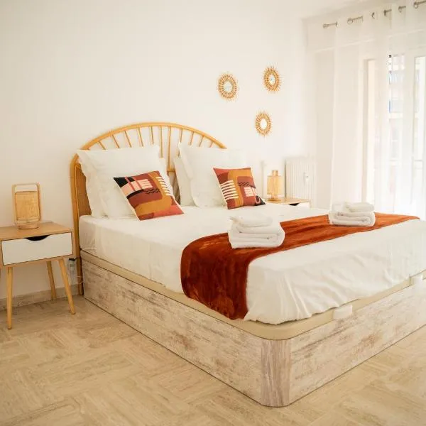 Appartement Spacieux au Port de Nice avec Clim et Parking Gratuit，位于尼斯的酒店