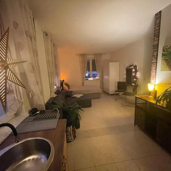 Kleine gemütliche Wohnung，位于Steinhöfel的酒店