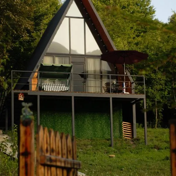 Cottage Naiosi in Pshavi，位于Gudrukhi的酒店