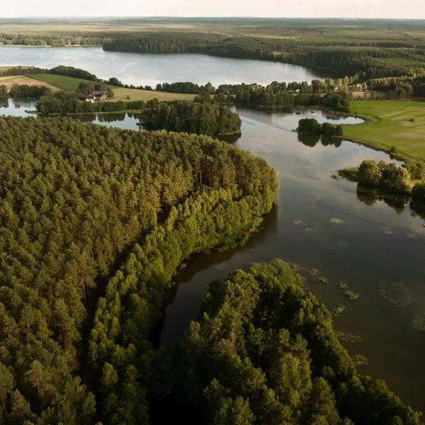 Domek Wśród Wód，位于Płęsno的酒店
