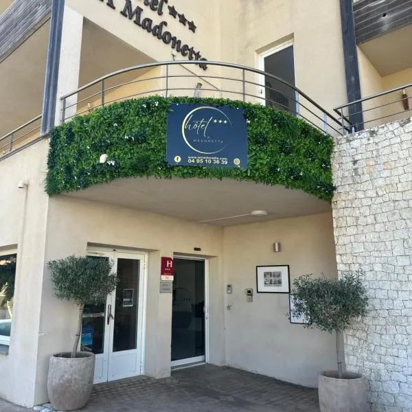 阿马多内塔酒店，位于博尼法乔的酒店