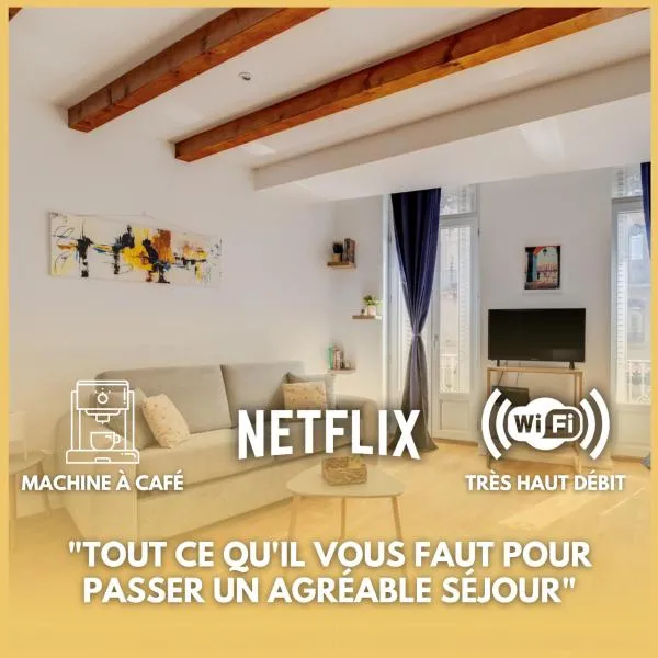 Ô Merveilleux Compans - Centre ville Toulouse - Wifi, TV,位于图卢兹的酒店