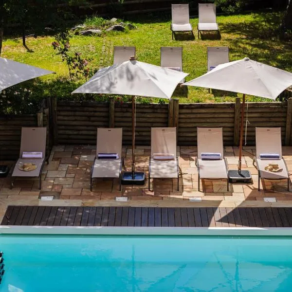 Alliey & Spa Piscine Appart-hôtel Serre chevalier，位于蒙乃第耶-勒潘的酒店