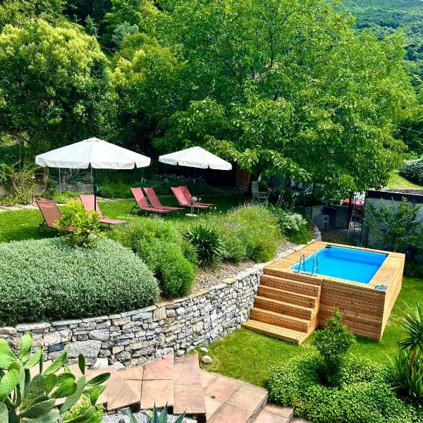 Il Mallo Verde - Lake Como B&B，位于曼德洛德拉廖的酒店