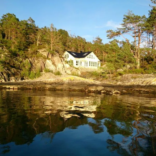 Ropeid Villa Fjordferie，位于Sand的酒店