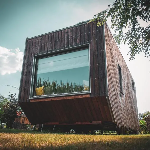 L'Échappée des Collines - Tiny House，位于Frasnes-lez-Anvaing的酒店