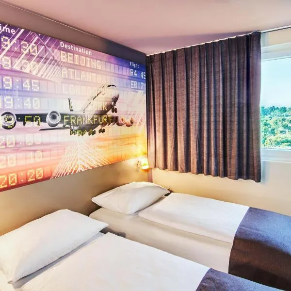 B&B Hotel Frankfurt-Airport，位于美因河畔法兰克福的酒店