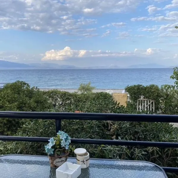 Seaside Apartment Kato Diminio，位于Káto Dhiminión的酒店