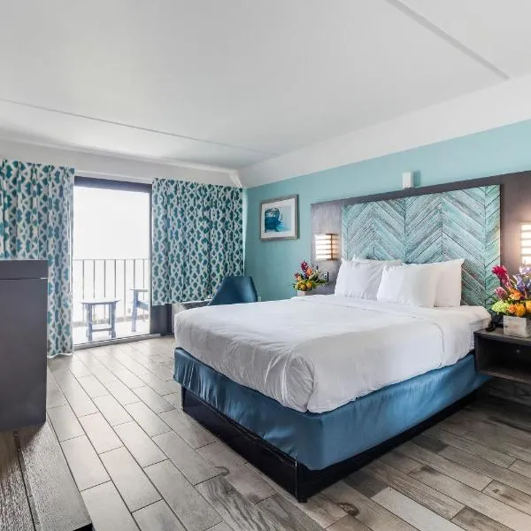 Crystal Coast Oceanfront Hotel，位于派恩诺尔肖尔斯的酒店