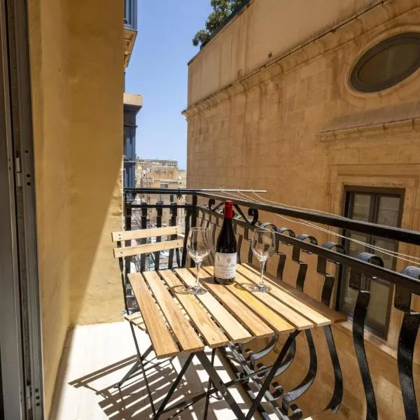 Valletta 1BR Townhouse Escape，位于瓦莱塔的酒店