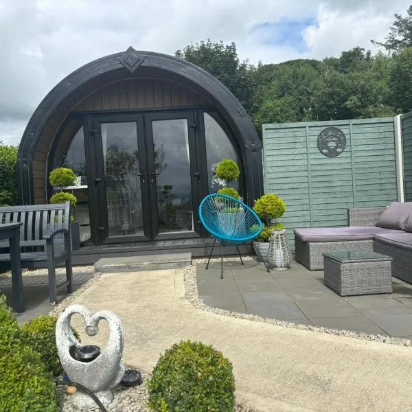 Seaview Glamping Cabin Inishowen，位于Creehennan的酒店