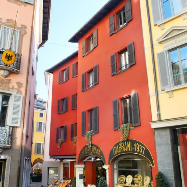 加巴尼酒店，位于Mezzovico的酒店