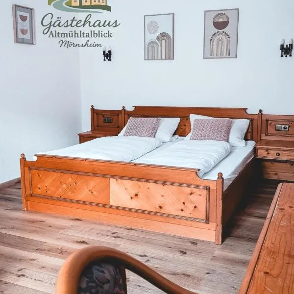 Gästehaus Altmühltalblick Mörnsheim，位于Mörnsheim的酒店